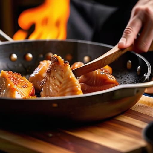 Streamlined Protein Preparation for Stir Fry and Efficient Sauting
