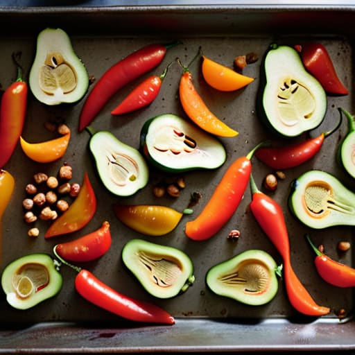 The Roasted Mediterranean Medley vegetable dish.