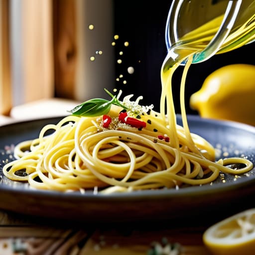 Making The "Pantry Staple" Pasta aglio e olio.