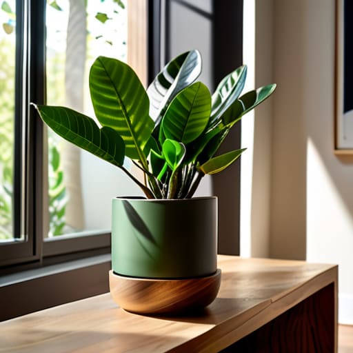 ZZ Plant: Set It and Forget It.