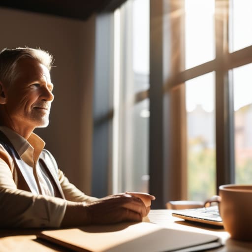Successful career change at 50 professional.