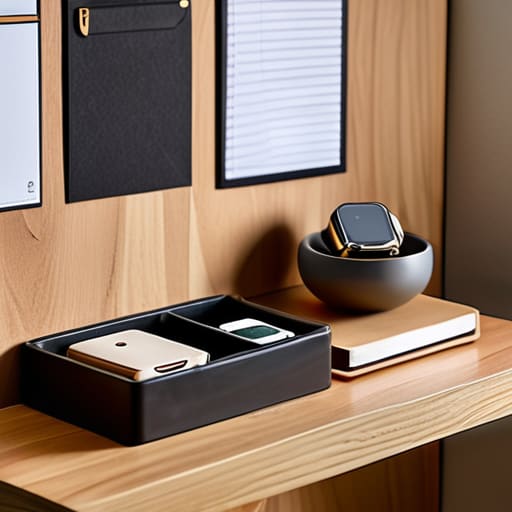 Command center for home entry organization.