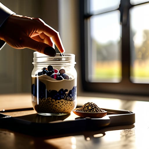 Quick breakfast for busy mornings idea.
