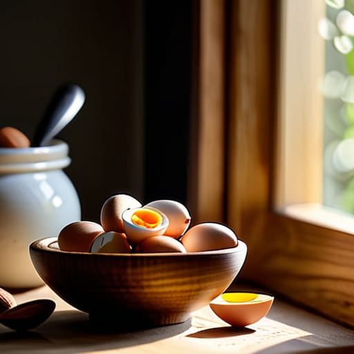 The Grab-and-Go Protein Duo: eggs and almonds.
