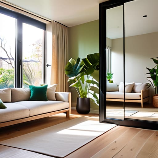 Using Mirrors to Expand Space and Smart Lighting Techniques