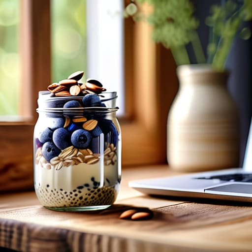 Mason jars featuring The Overnight Oats Hack.